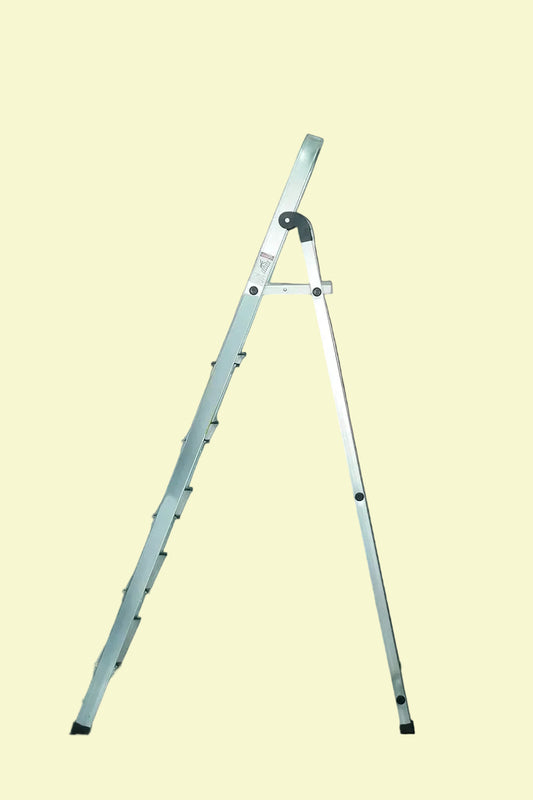 Abbasali Heavy Duty Foldable Platform Ladders 8 Steps