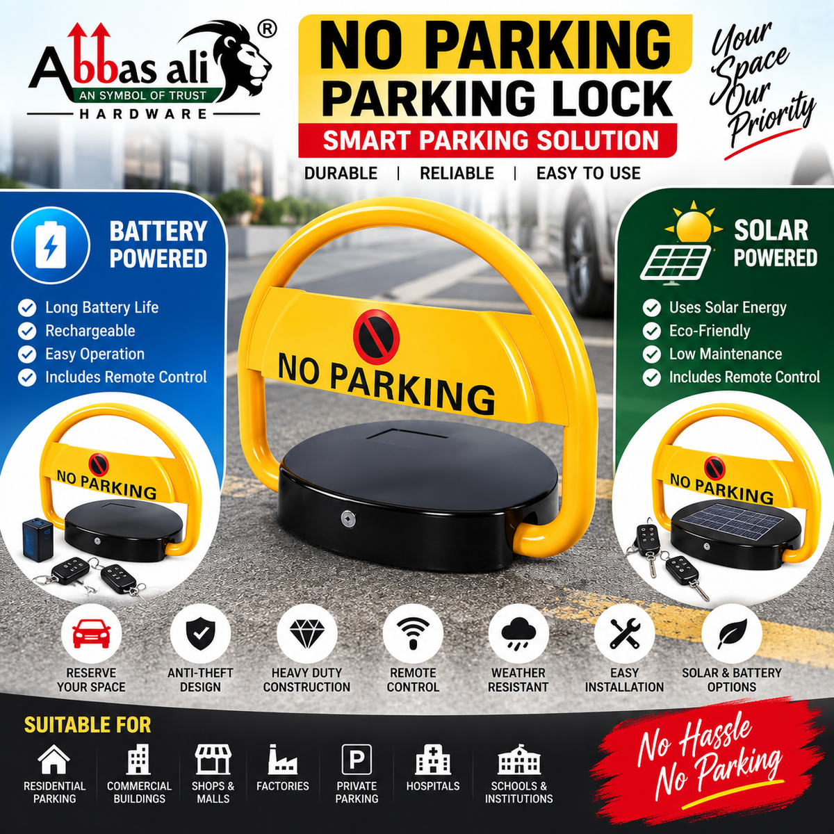 No Parking Lock