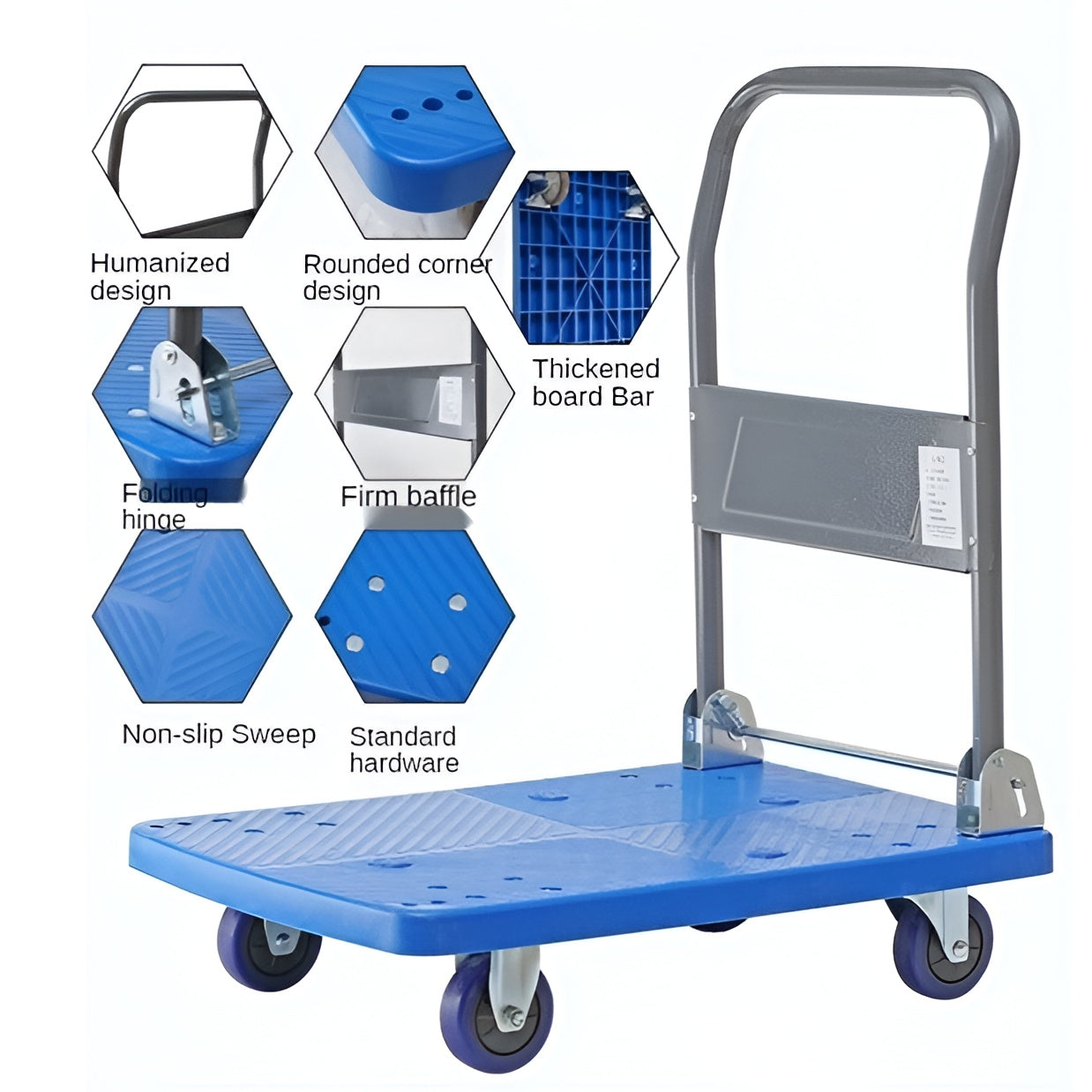 Mystar Platform Trolley Made In Malaysia