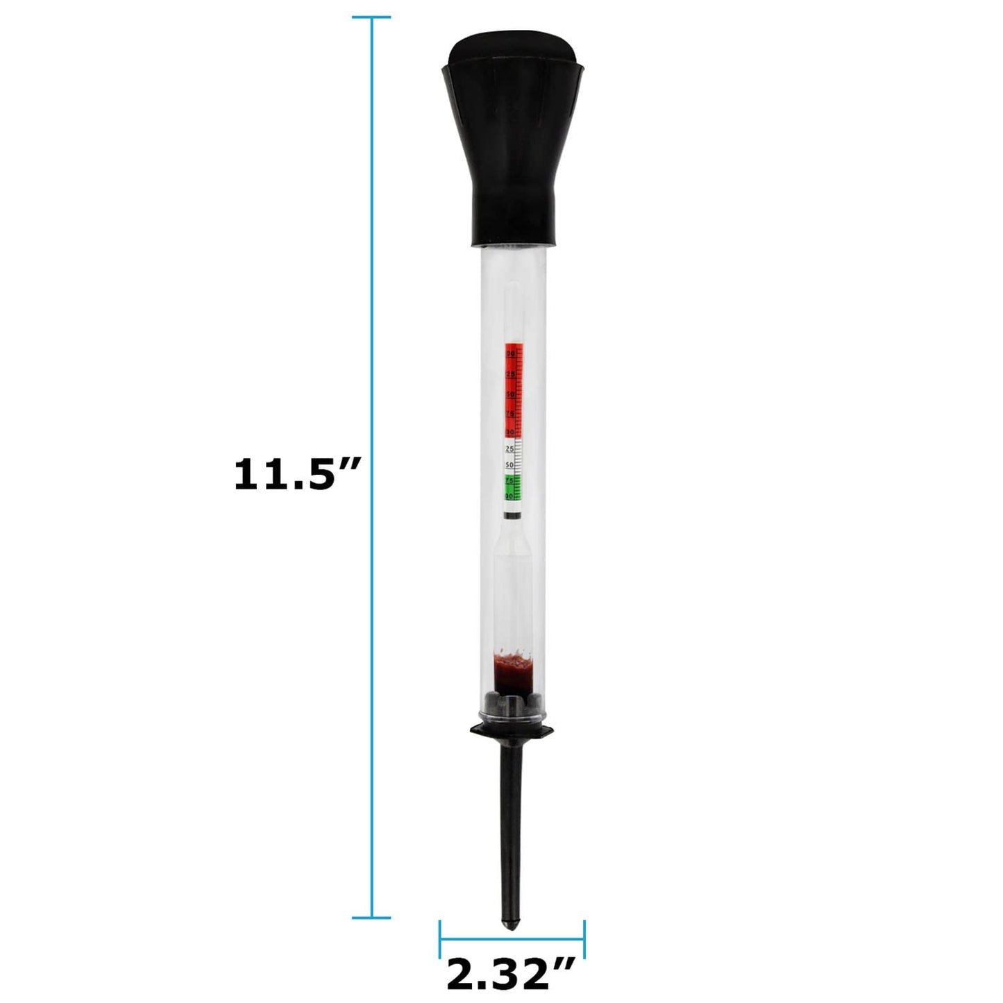 Abbasali Hydrometer Tester For Battery Acid