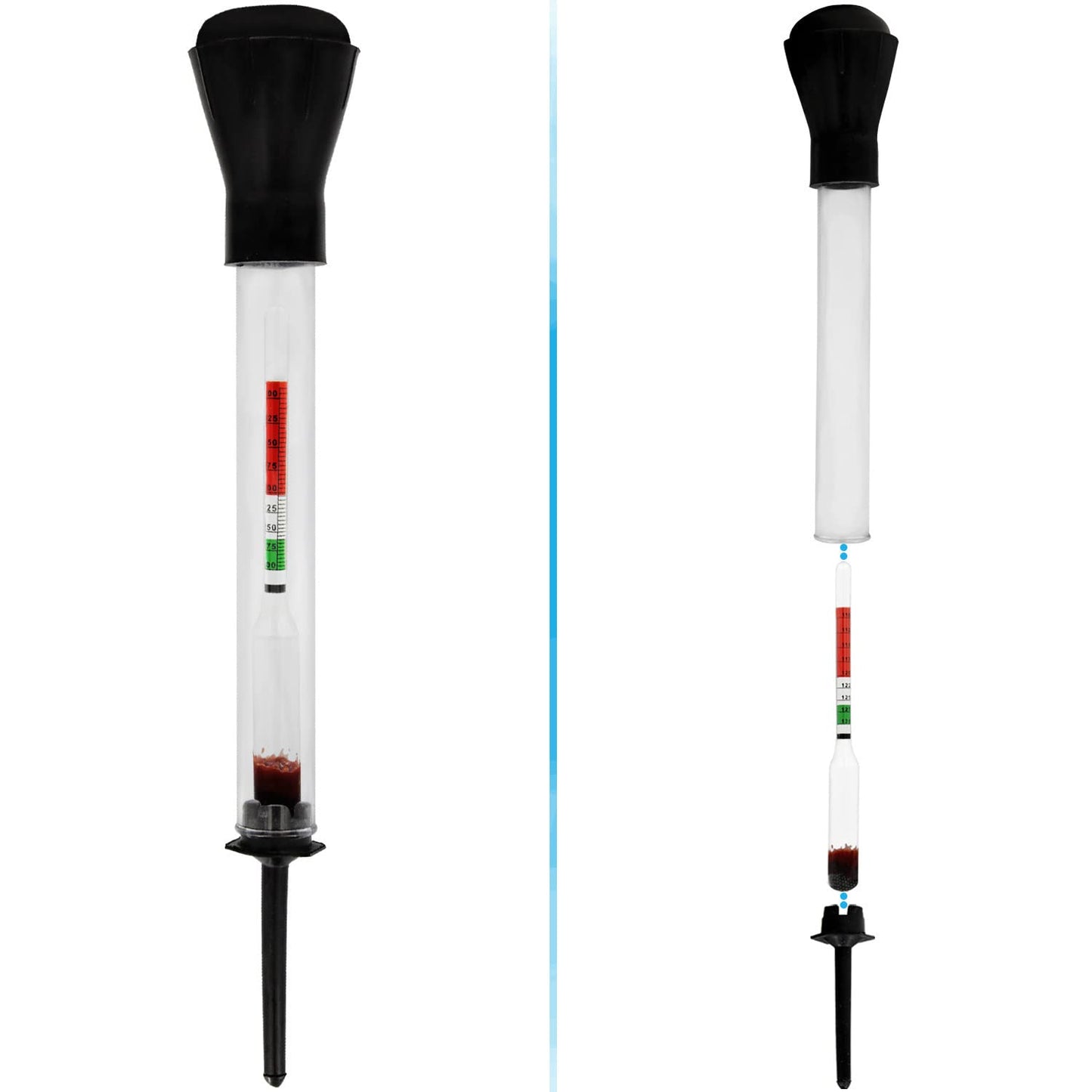 Abbasali Hydrometer Tester For Battery Acid