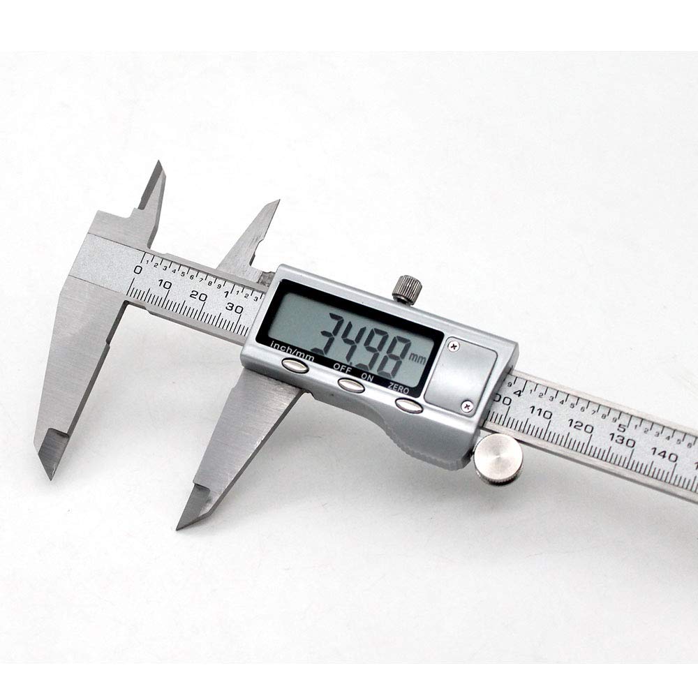 Abbasali Stainless LCD Electronic Digital Vernier Caliper Micrometer 150mm To 6inch