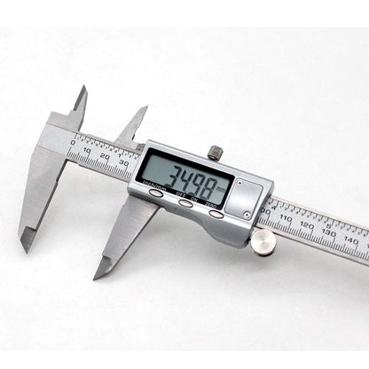 Abbasali Stainless LCD Electronic Digital Vernier Caliper Micrometer 150mm To 6inch