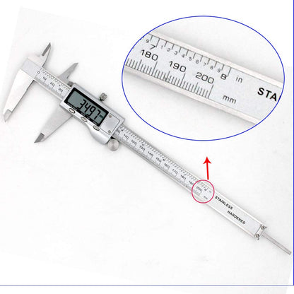 Abbasali Stainless LCD Electronic Digital Vernier Caliper Micrometer 150mm To 6inch