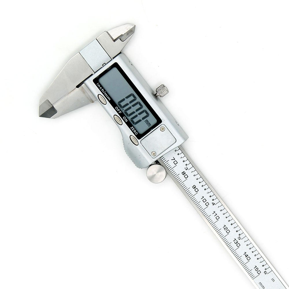 Abbasali Stainless LCD Electronic Digital Vernier Caliper Micrometer 150mm To 6inch