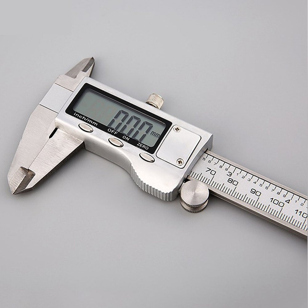 Abbasali Stainless LCD Electronic Digital Vernier Caliper Micrometer 150mm To 6inch