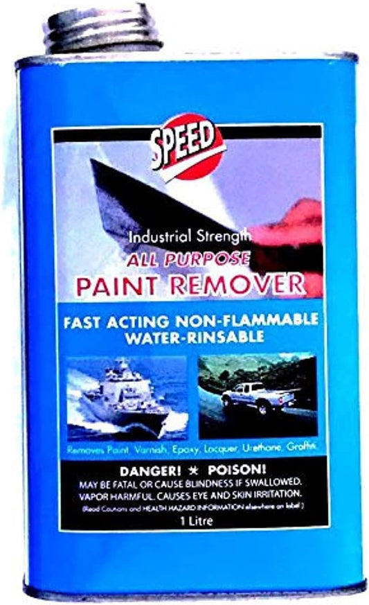 Speed All Purpose Industrial Strength Car Paint Remover 1 LTR