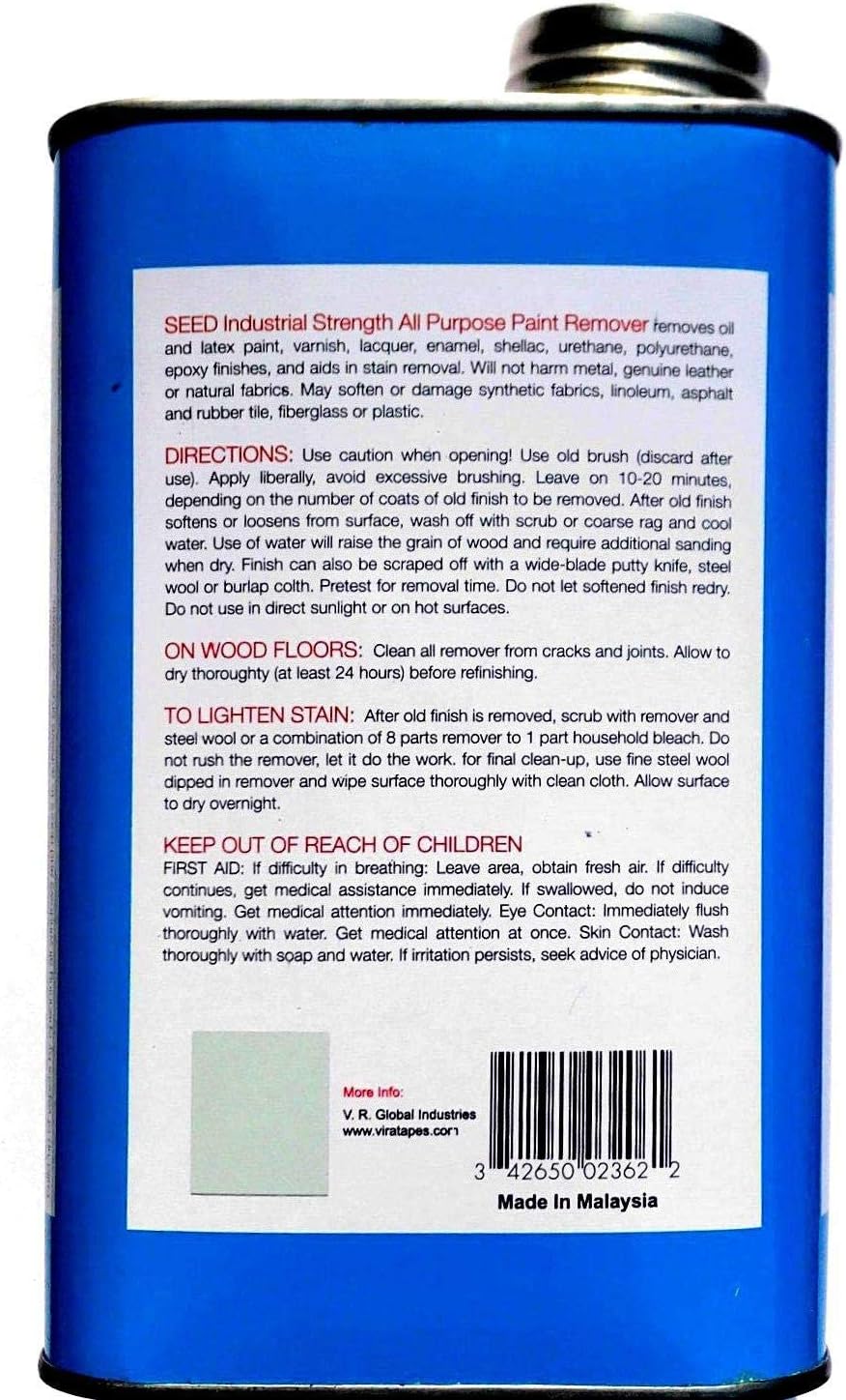 Speed All Purpose Industrial Strength Car Paint Remover 1 LTR