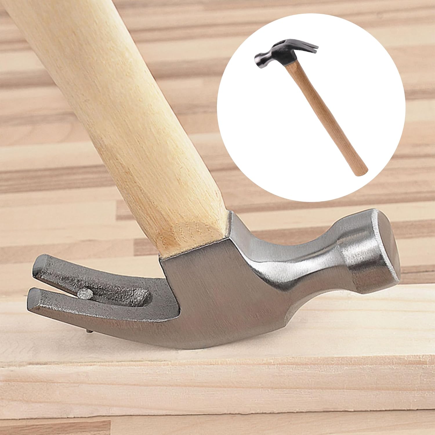 Abbasali Claw Carpenter Hammer With Fiber Handle