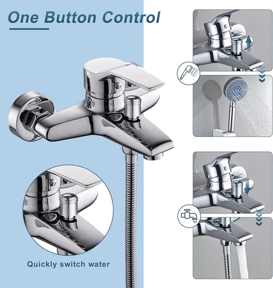 Abbasali Bath Tap with Hand Showermixer