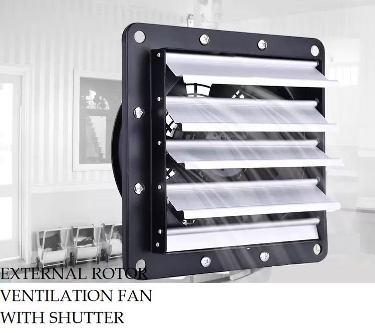 Templair Auto Shutter Exhaust Fan 9 inch