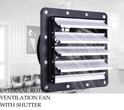 Templair Auto Shutter Exhaust Fan 6 inch