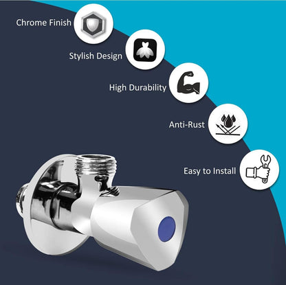 Angle Valve For WC And Shattaf Connection
