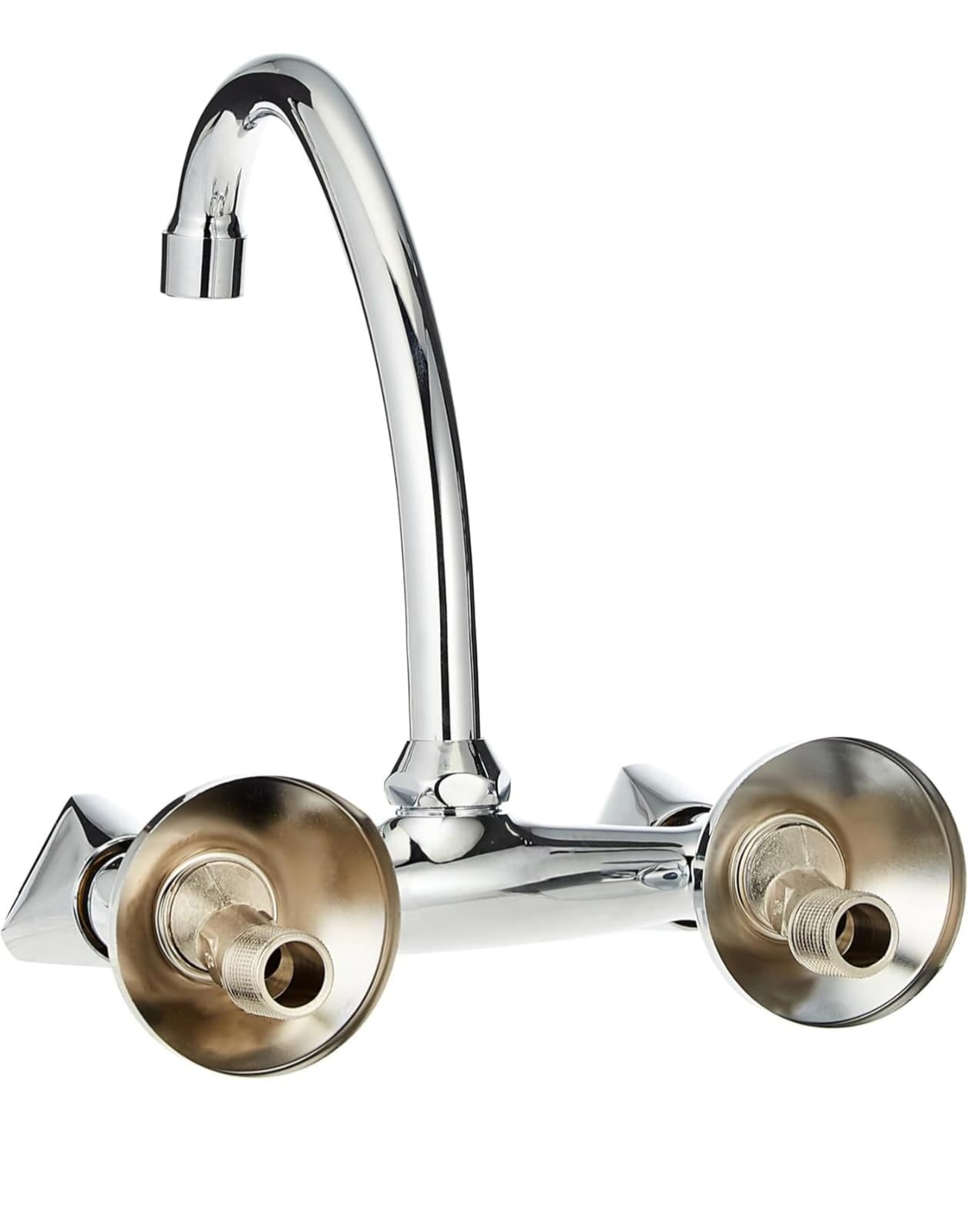 Abbasali Sink Mixer Wall Type Cold And Hot Water Faucet Tap