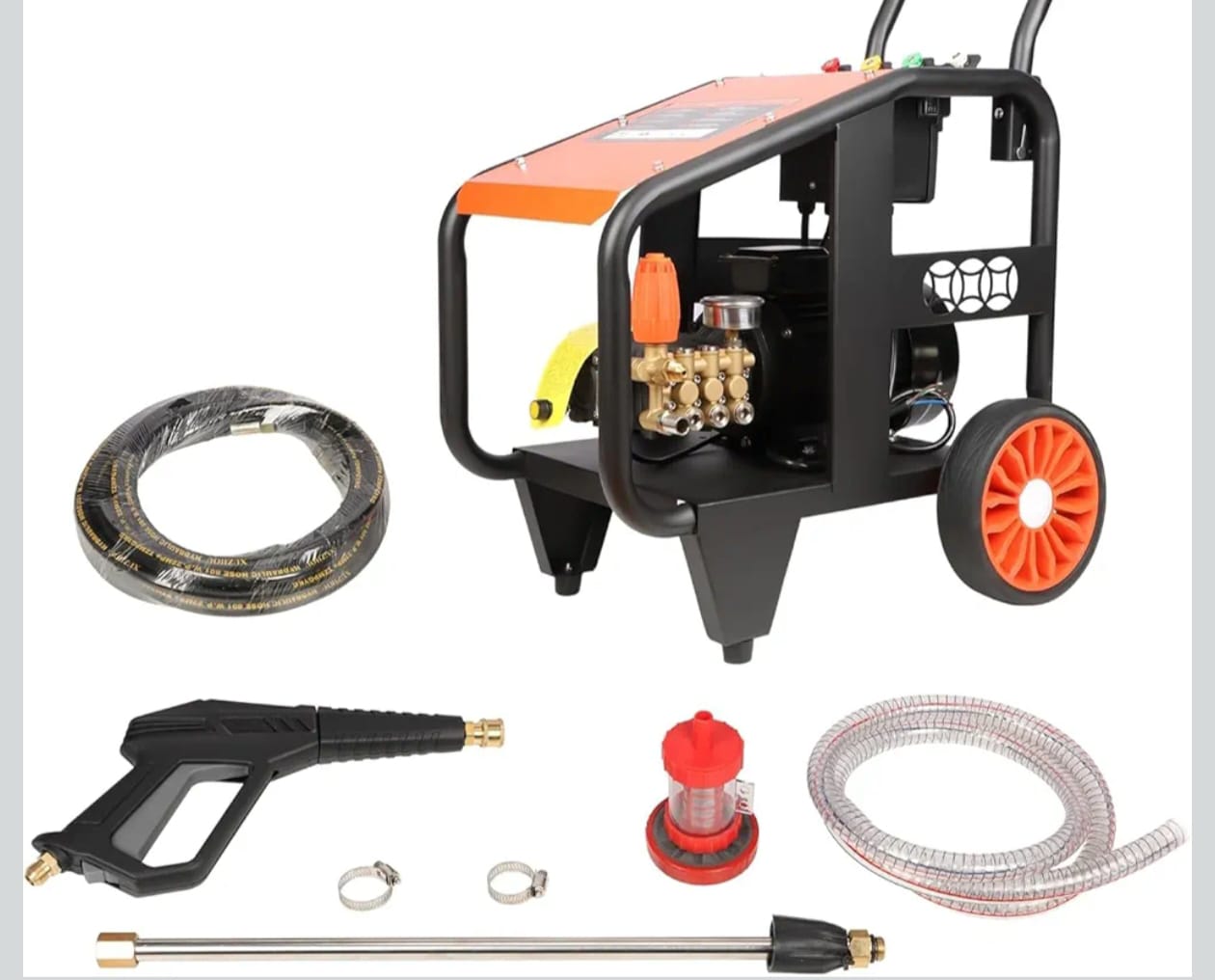 VLX High Pressure Washer Diesel 10HP 248BAR, VD260