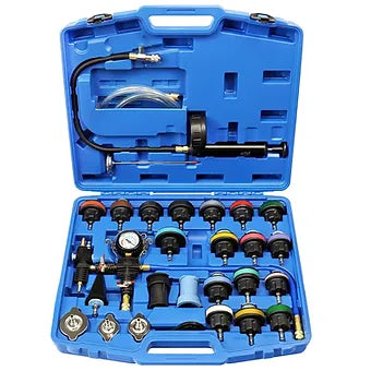 Abbasali Water Leaking Testing Kit For Car Or Radiator Leakage Testing Kit 28Pcs