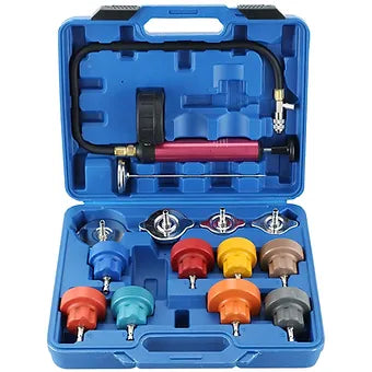 Abbasali Radiator Leakage Testing Kit 14 Piece