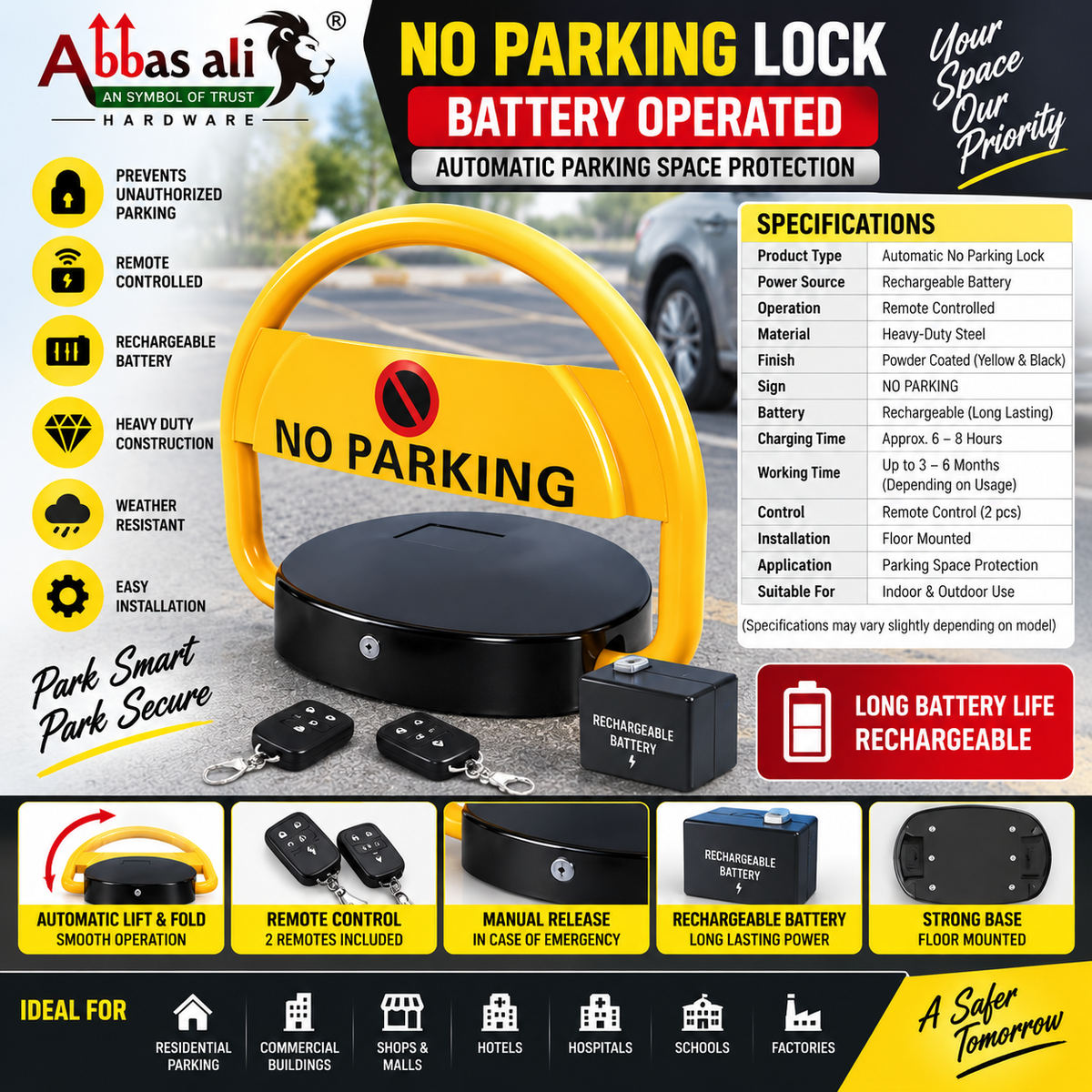 No Parking Lock