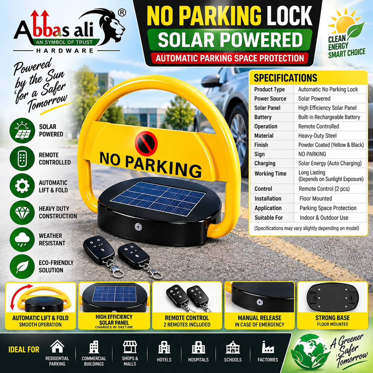 No Parking Lock